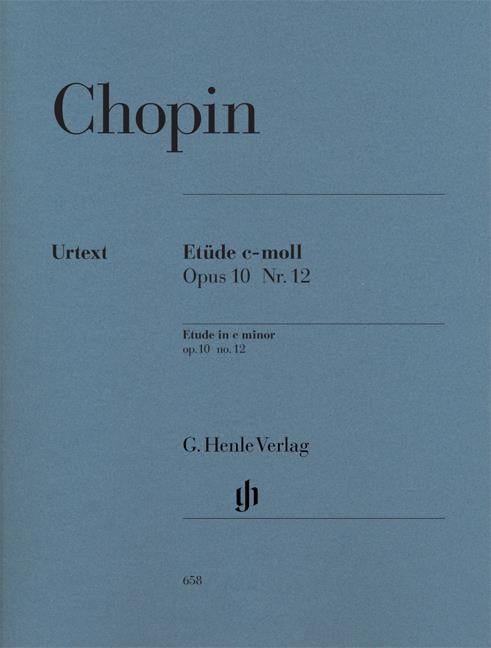 Etüde c-moll Opus 10/12 ( Revolution )